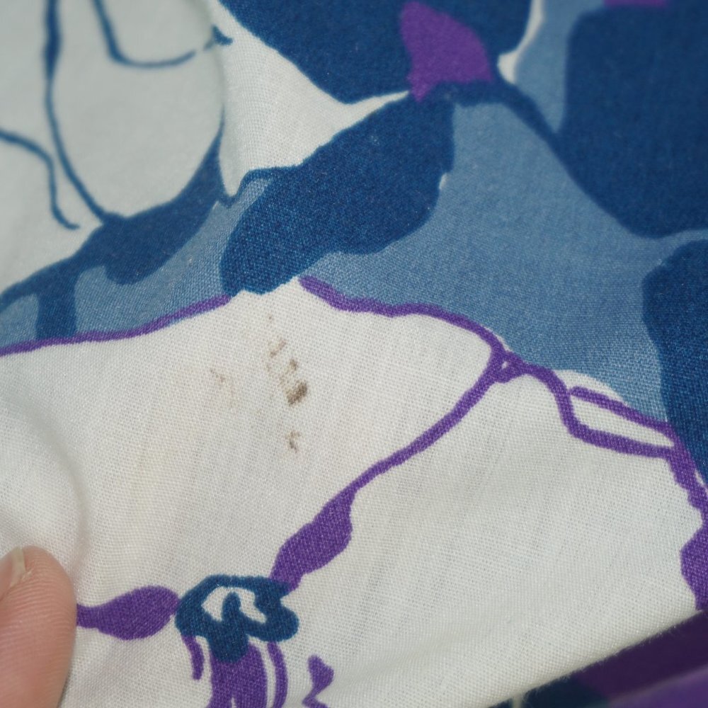 Vintage 60s Floral Belted Shirt Dress - Picture 5 of 7